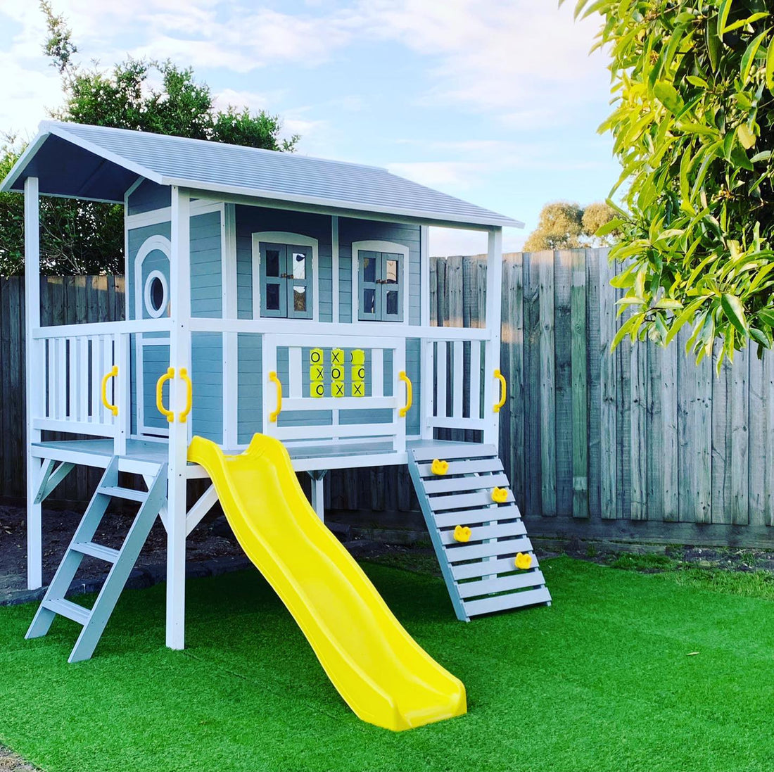 Plastic vs Wooden Cubby House