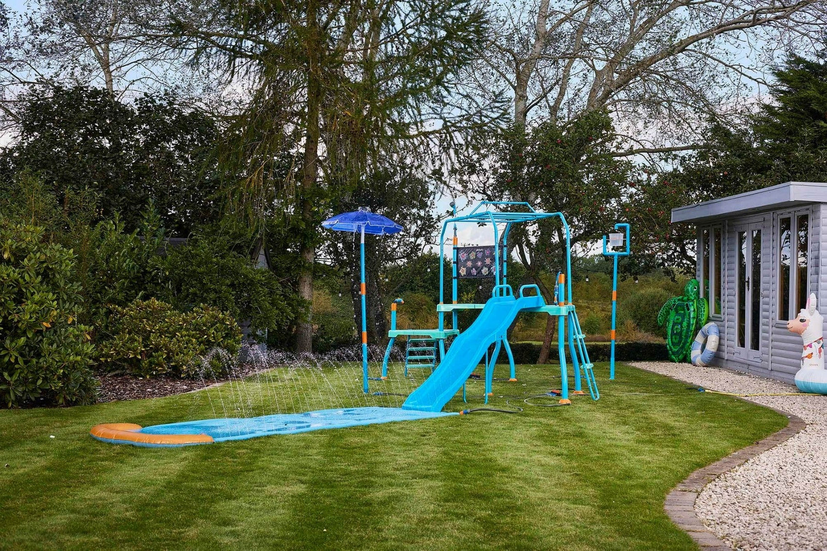 Plum Water Park Blaster Course