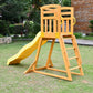 Pool Slide 2.2m with Wooden Frame - Choose your colour slide