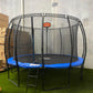 Kidzshack 12Ft Round Enclosed Trampoline