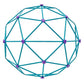 Plum® Deimos Metal Climbing Dome - Teal