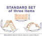 Pikler Ladder and Arch Package (3in1) - VARNISHED WOOD