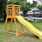 Pool Slide 2.2m with Wooden Frame - Choose your colour slide