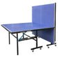 ActiveGo RallyStrike Steel Framed, Regulation Sized, Foldable Table Tennis Ping Pong Table with Roll Away Design, Bats, Net and Ball Included