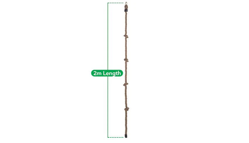 Lifespan Kids Knotted Climbing Rope