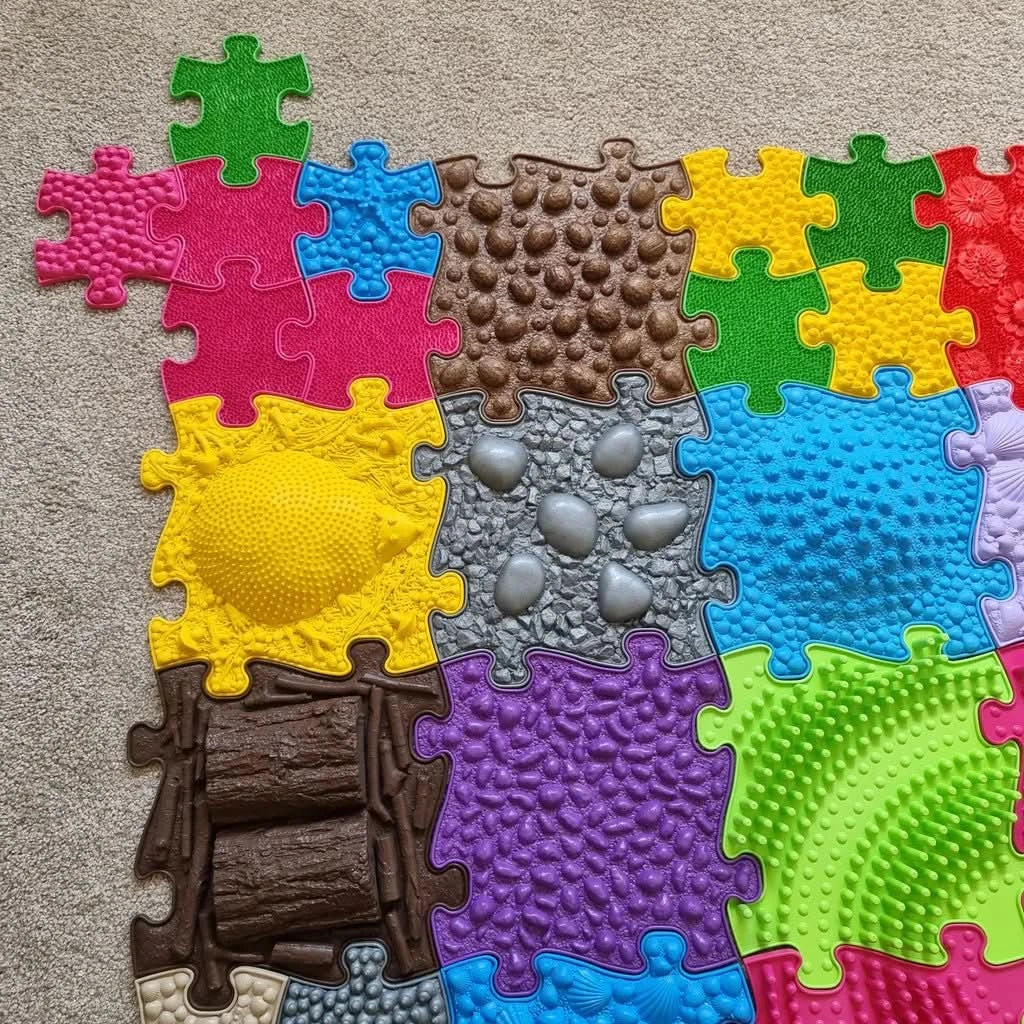 Muffik Diamond Sensory Play Mats Set - Tinnitots