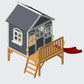 Deposit - Happy Shack Elevated WITH RED SLIDE ($1299)