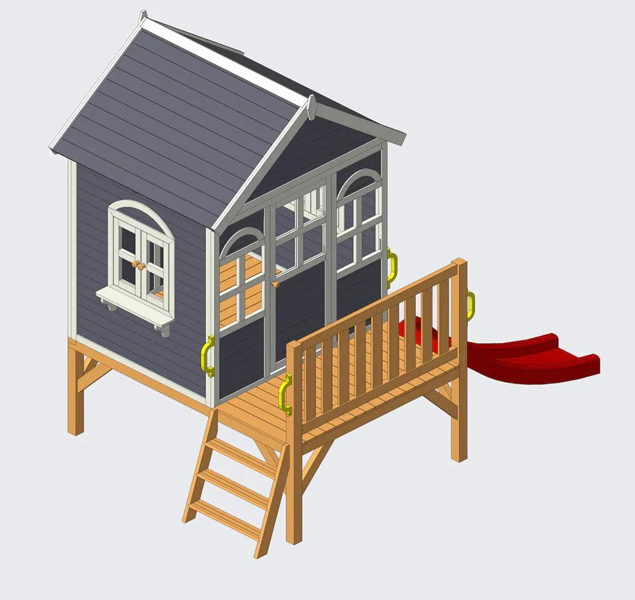 Deposit - Happy Shack Elevated WITH RED SLIDE ($1299)