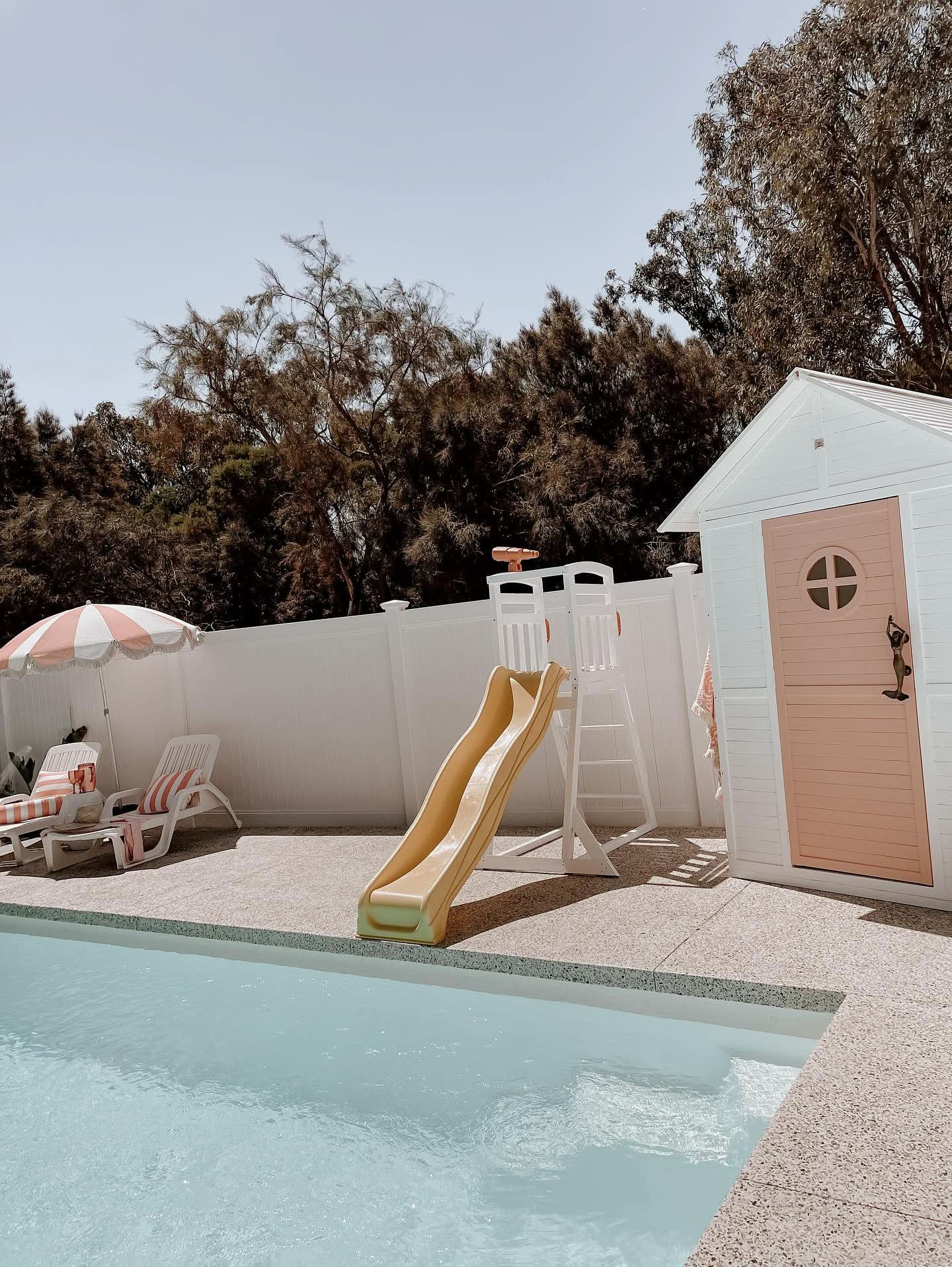 Pool Beach Change House Storage Shed ONLY