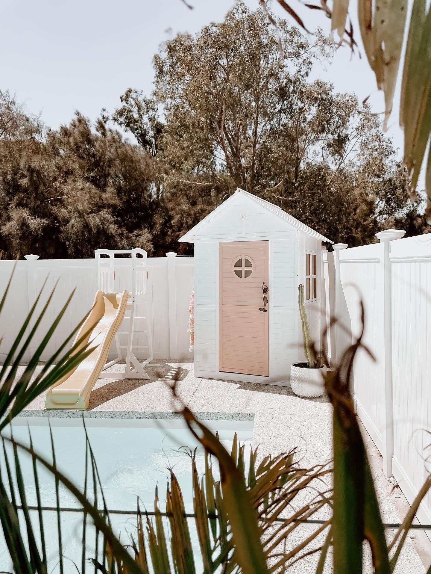 Pool Beach Change House Storage Shed ONLY