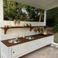 Jolly Shack Cubby House with Mud Kitchen & Swing Set