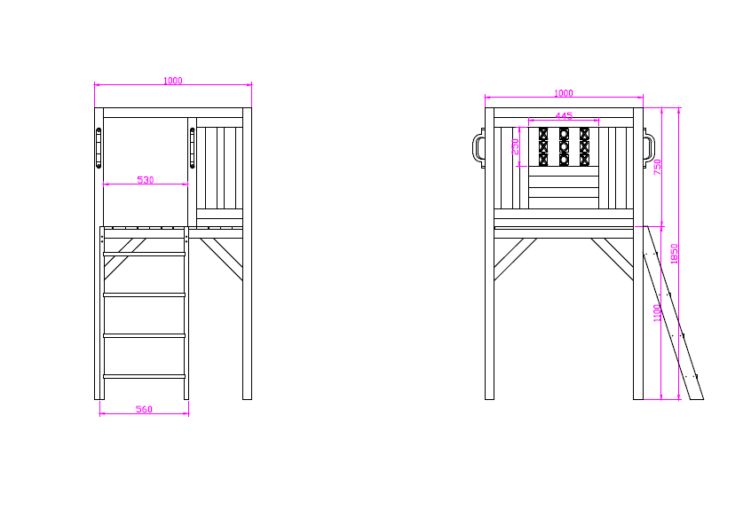 Jolly Shack Cubby House