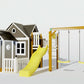 Jolly Shack Cubby House with Mud Kitchen & Swing Set