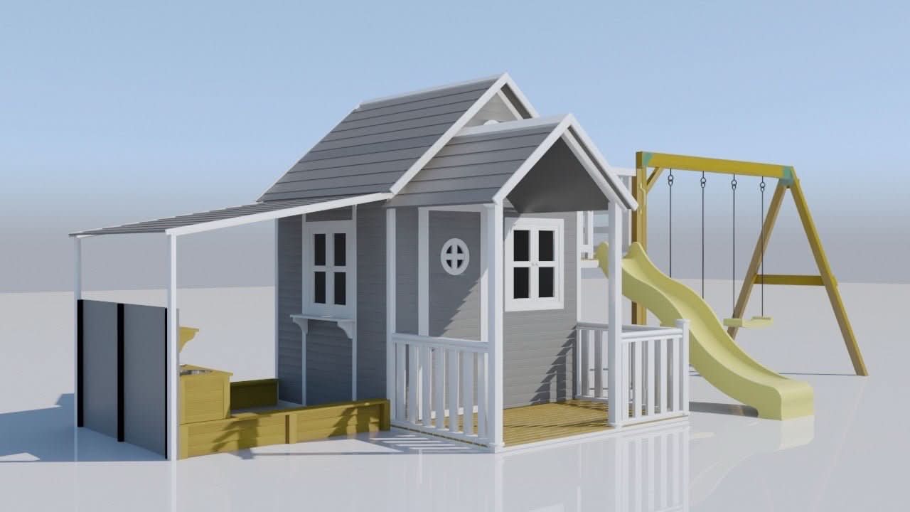 Deposit - Jolly Shack with Mud Kitchen & Swing Set ($3457)