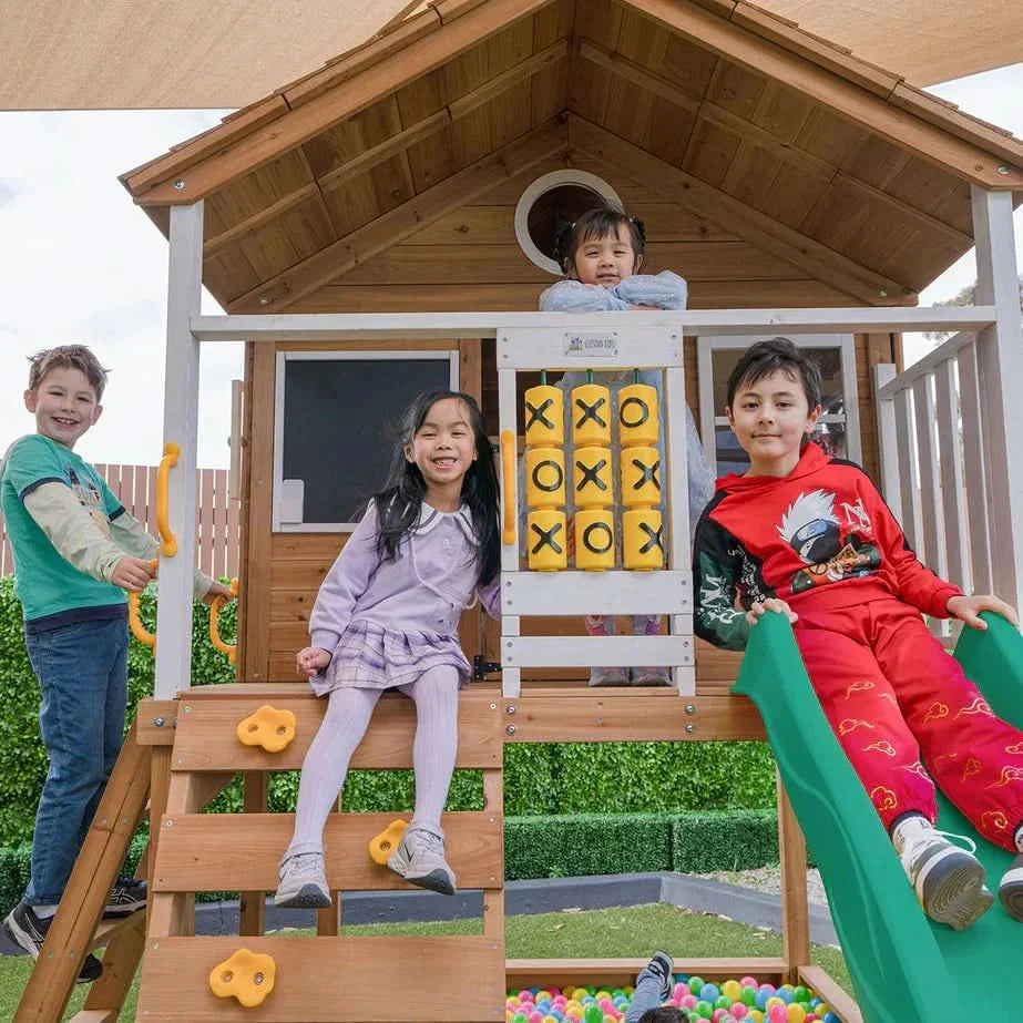Lifespan Kids Warrigal Cubby House - Green Slide