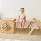 Lifespan Kids Pikler Climbing Frame Package with Slide, Cube and Triangle