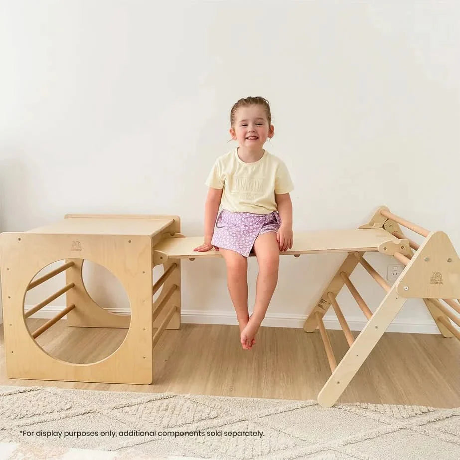 Lifespan Kids Pikler Climbing Frame Package with Slide & Triangle