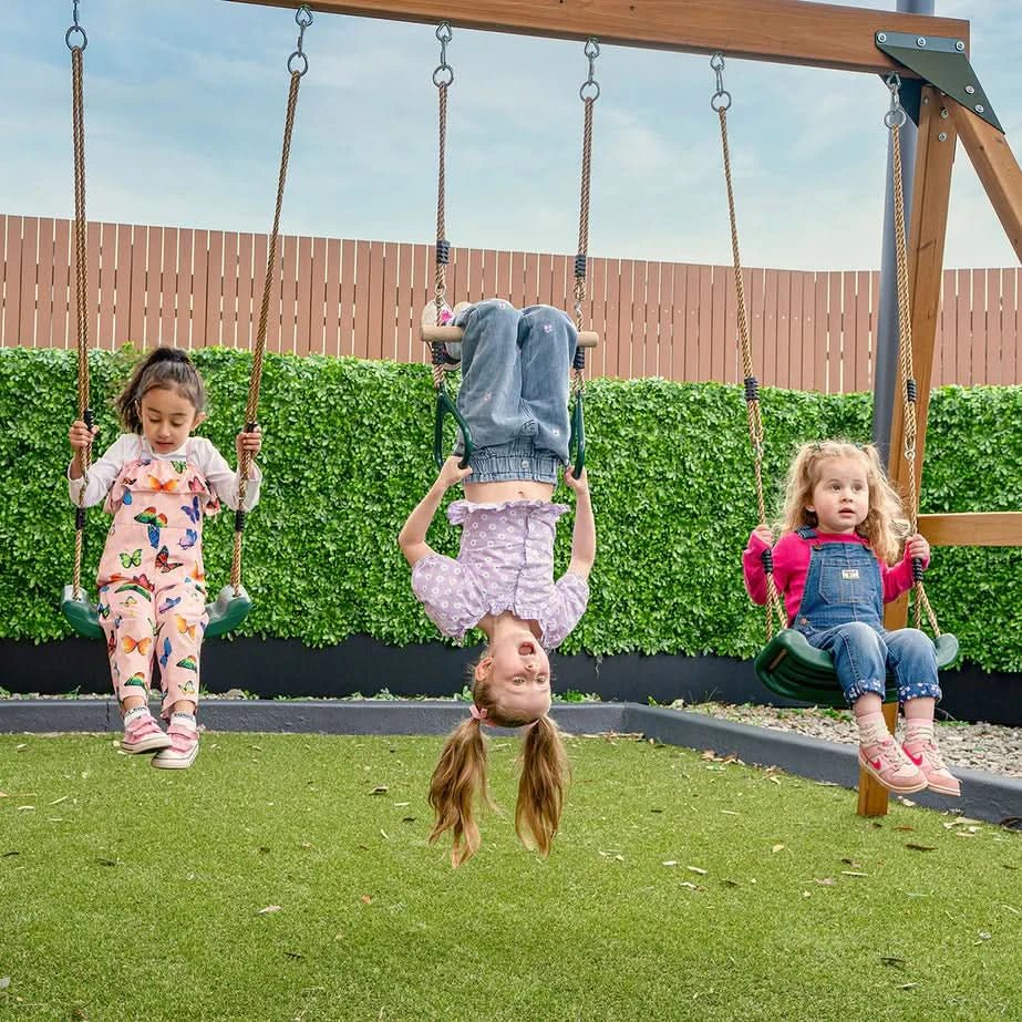 Lifespan Kids Birmingham Play Centre Set with 2.2m Green Slide