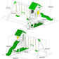 Lifespan Kids Birmingham Play Centre Set with 2.2m Yellow Slide