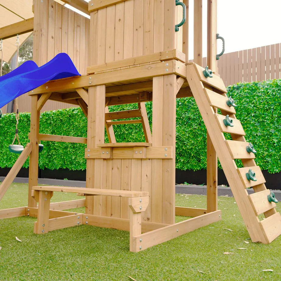 Lifespan Kids Carindale Play Centre Set with 2.2m Blue Slide