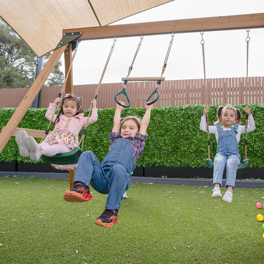 Lifespan Kids Carindale Play Centre Set with 2.2m Green Slide