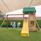 Lifespan Kids Carindale Play Centre Set with 2.2m Yellow Slide