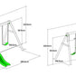 Lifespan Kids Greenvale Play Centre with 1.8m Green Slide