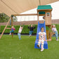 Lifespan Kids Montrose Play Centre Set with 2.2m Yellow Slide