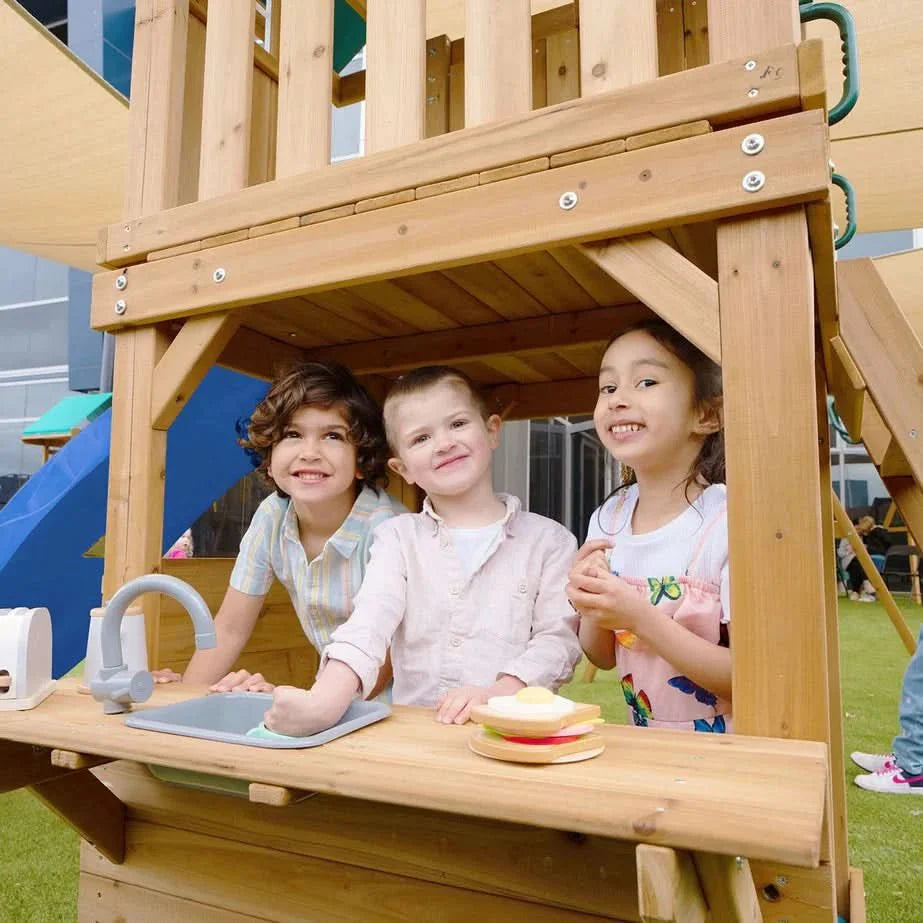 Lifespan Kids Montrose Play Centre Set with 2.2m Yellow Slide