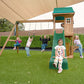 Lifespan Kids Montrose Play Centre Set with 2.2m Green Slide
