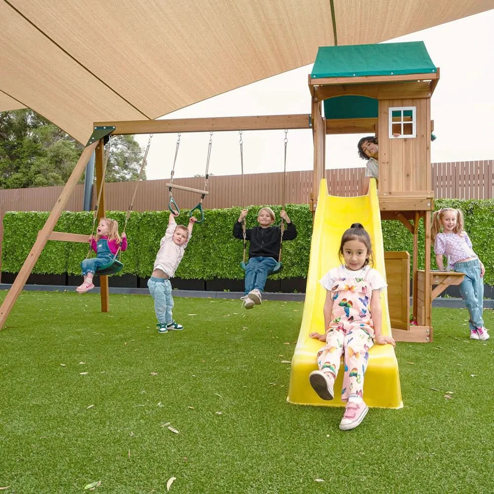 Lifespan Kids Montrose Play Centre Set with 2.2m Yellow Slide