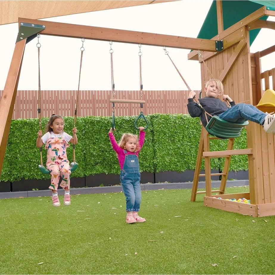 Lifespan Kids Montrose Play Centre Set with 2.2m Yellow Slide