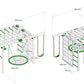 Lifespan Kids Orangutan Climbing Cube Jungle Gym Play Centre