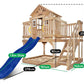 Lifespan Kids Silverton Play Centre With 1.8m Blue Slide