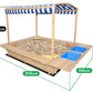 Lifespan Kids Playfort Sandpit with Canopy