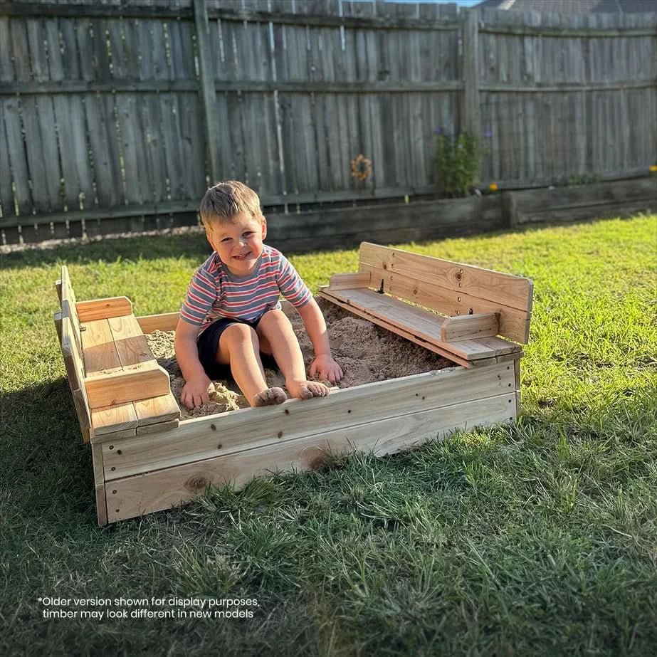 Lifespan Kids Strongbox 2 Square Sandpit