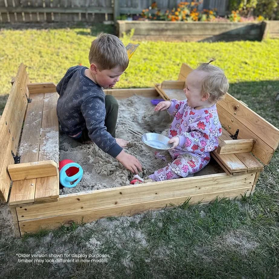 Lifespan Kids Strongbox 2 Square Sandpit