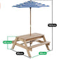 Lifespan Kids Sunrise Sand & Water Table with Umbrella