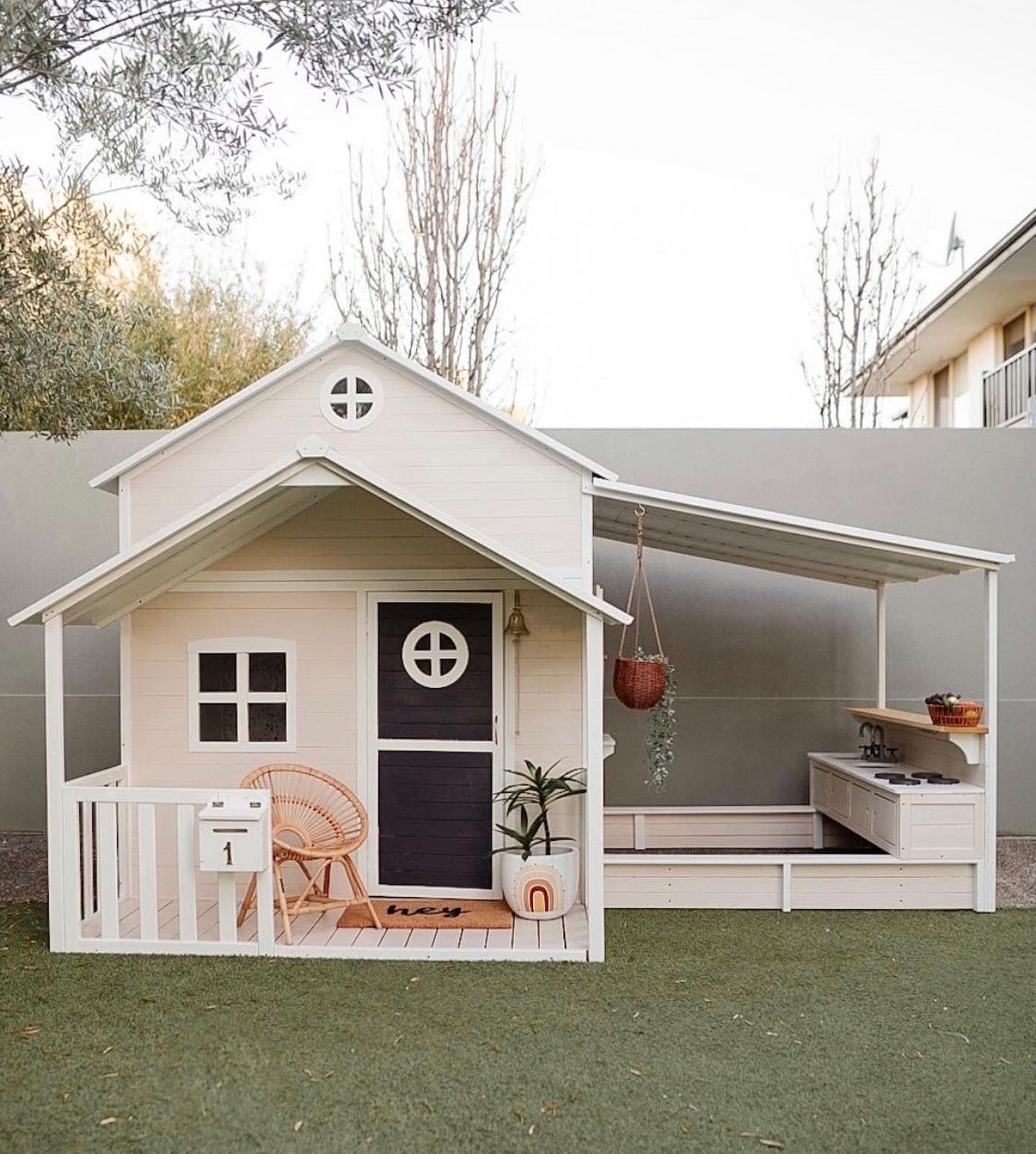 Deposit - Lovely Shack Cubby with Mud Kitchen ($2489)