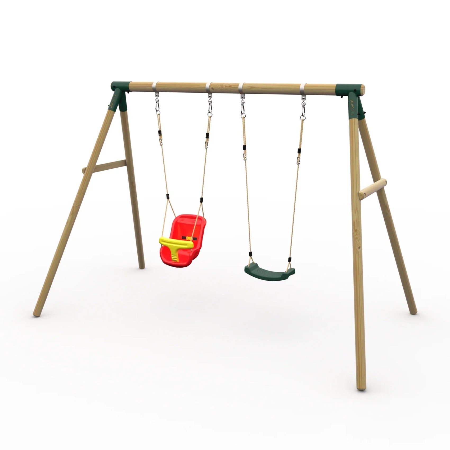 Plum® Marmoset Wooden Swing Set