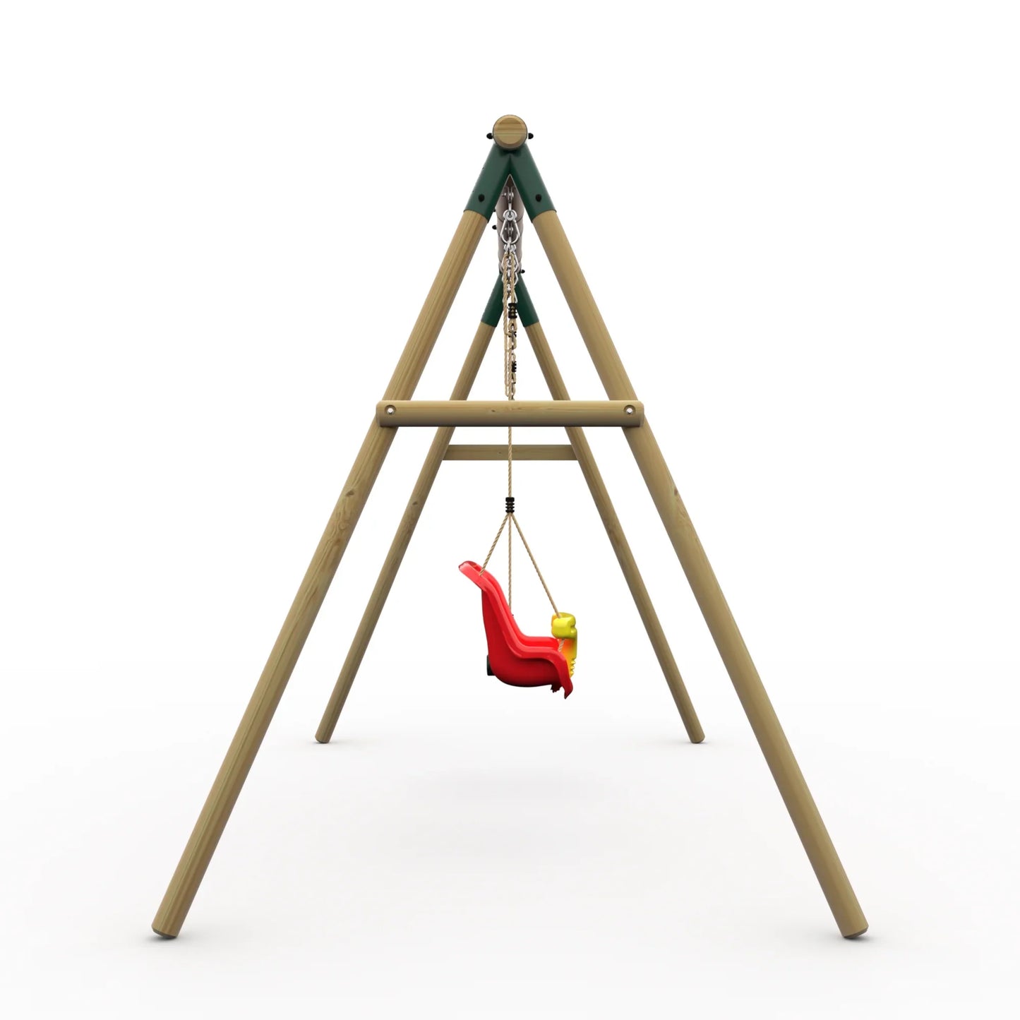 Plum® Marmoset Wooden Swing Set