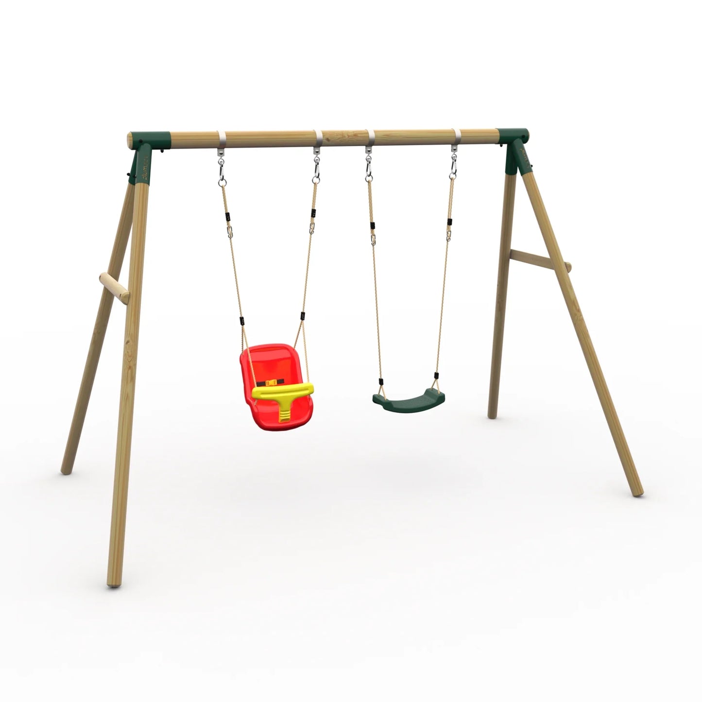 Plum® Marmoset Wooden Swing Set