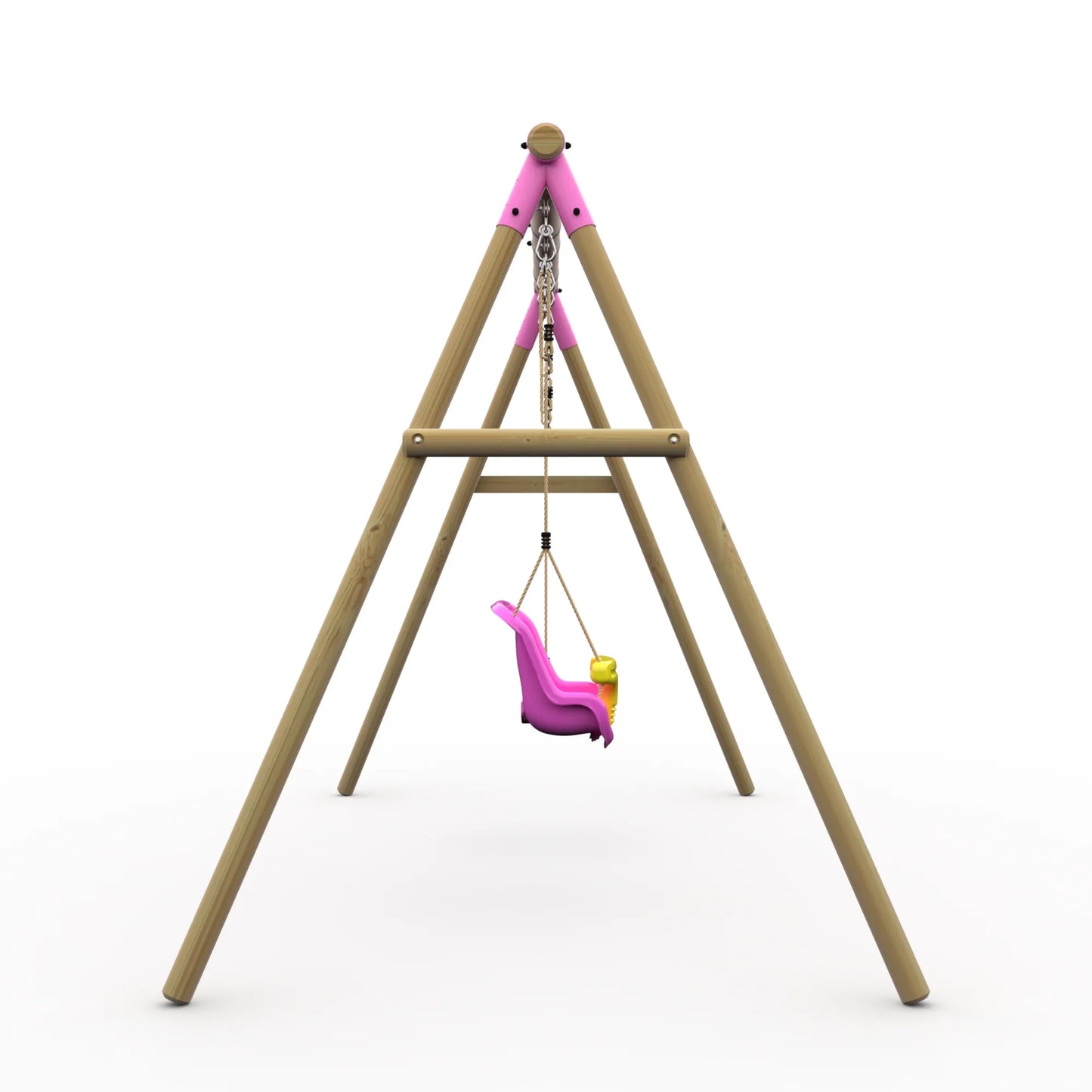 Plum® Marmoset Wooden Swing Set