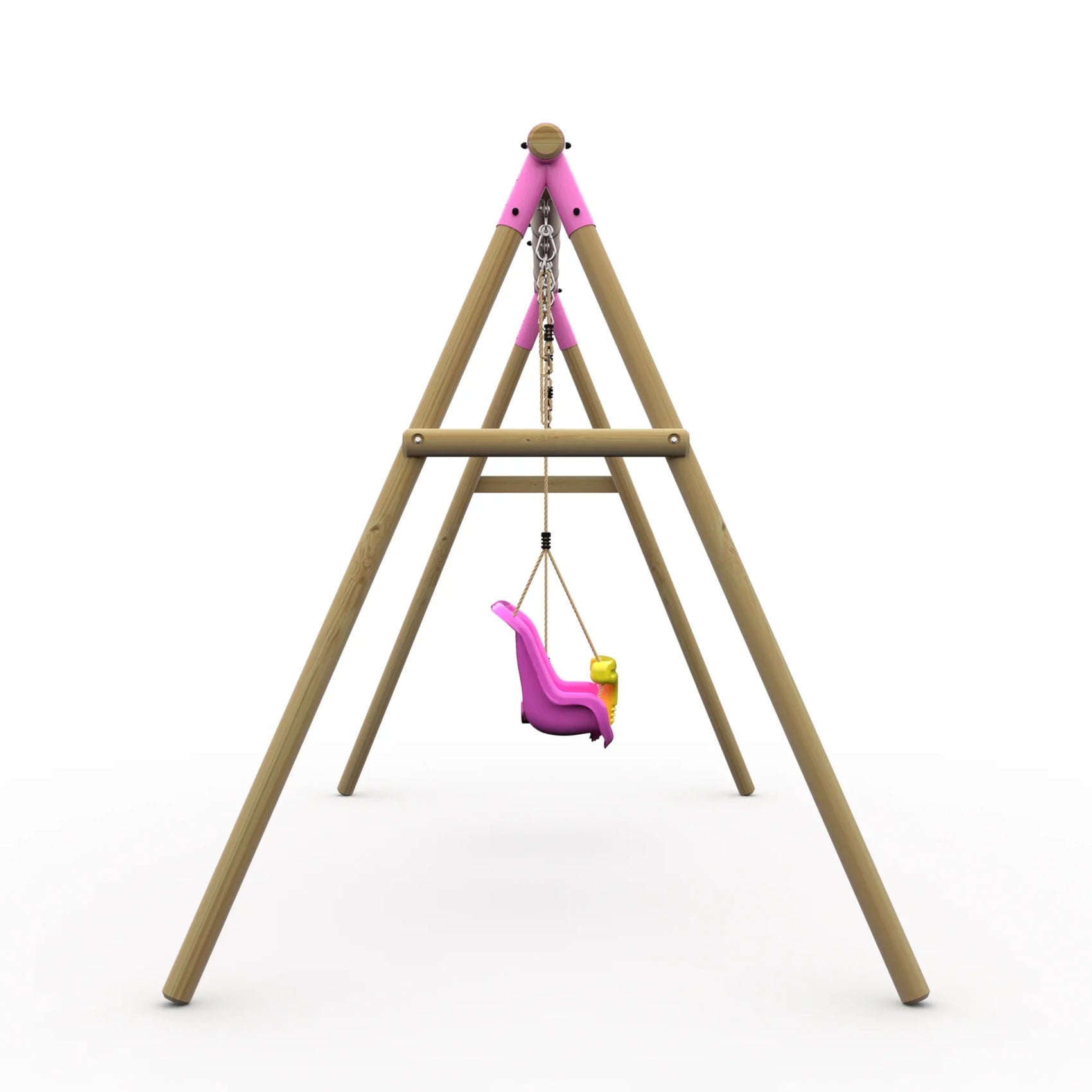 Plum® Marmoset Wooden Swing Set