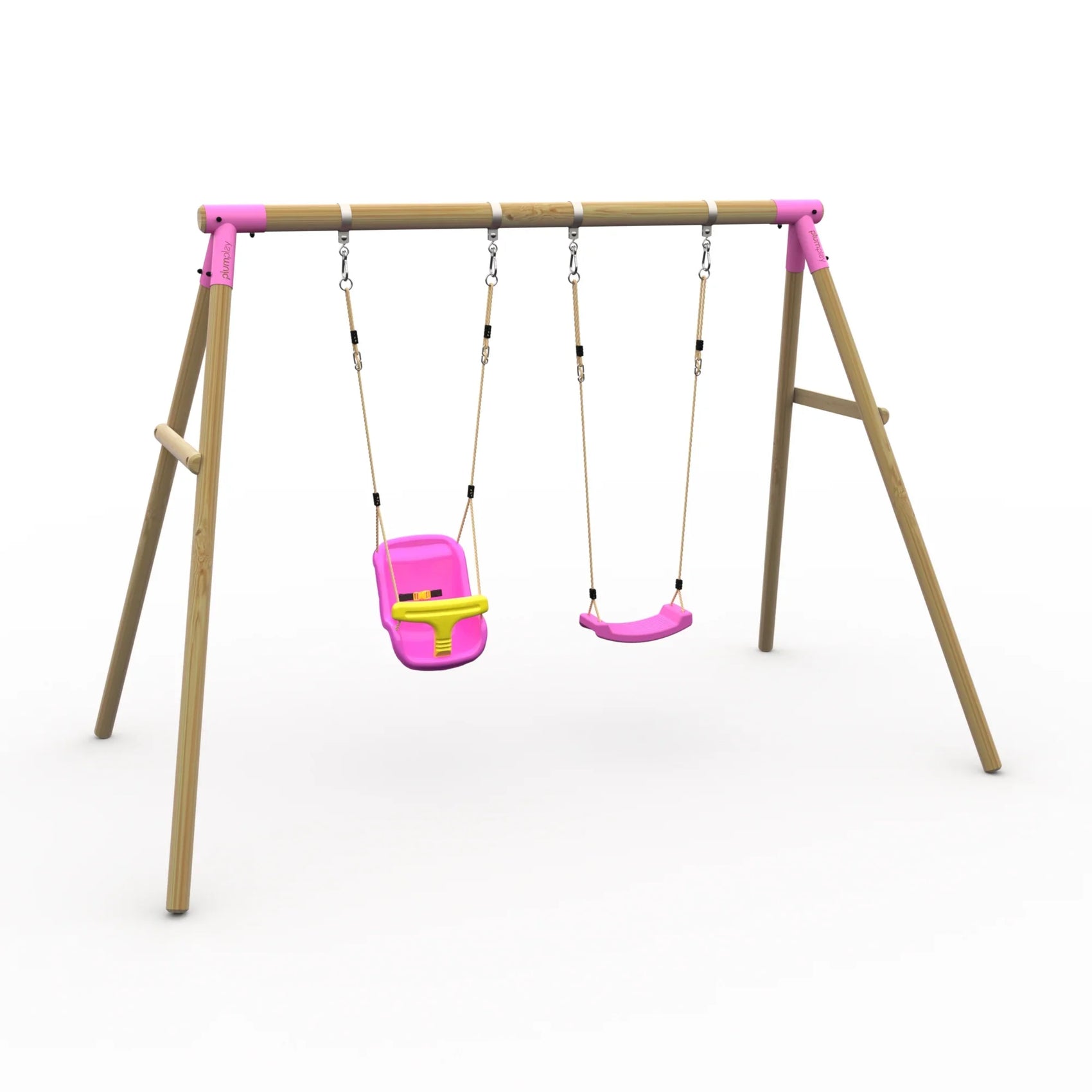 Plum® Marmoset Wooden Swing Set
