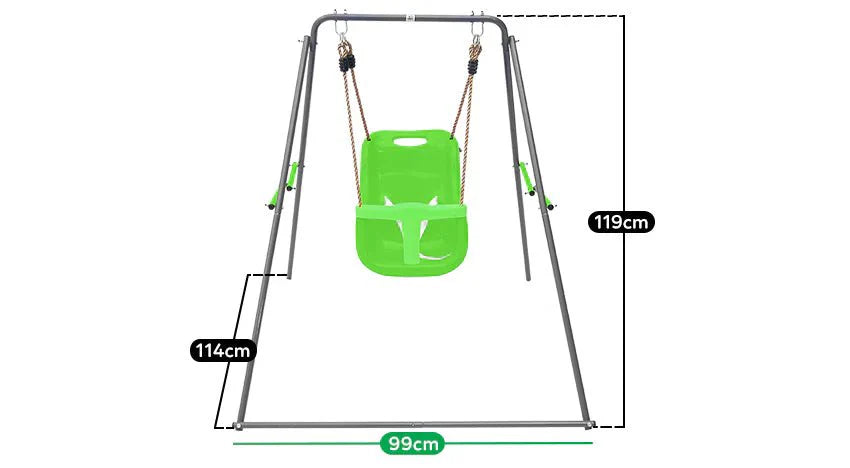 Lifespan Kids Bobcat 2 Baby Metal Swing