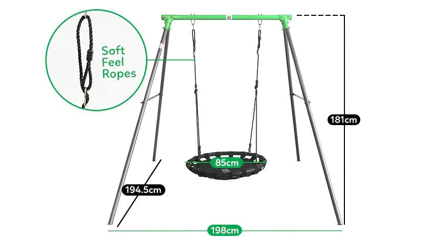 Lifespan Kids Cellar Metal Web Swing