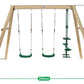 Lifespan Kids Forde 2 Double Swing & Glider