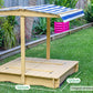 Lifespan Kids Skipper Sandpit with Canopy