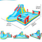Soccer Fun Inflatable with Pool / BallPit (73017)